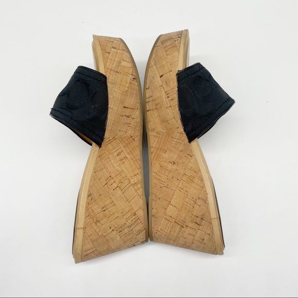 Coach Joanne Wedge Sandals, Size 9 - Picture 6 of 9